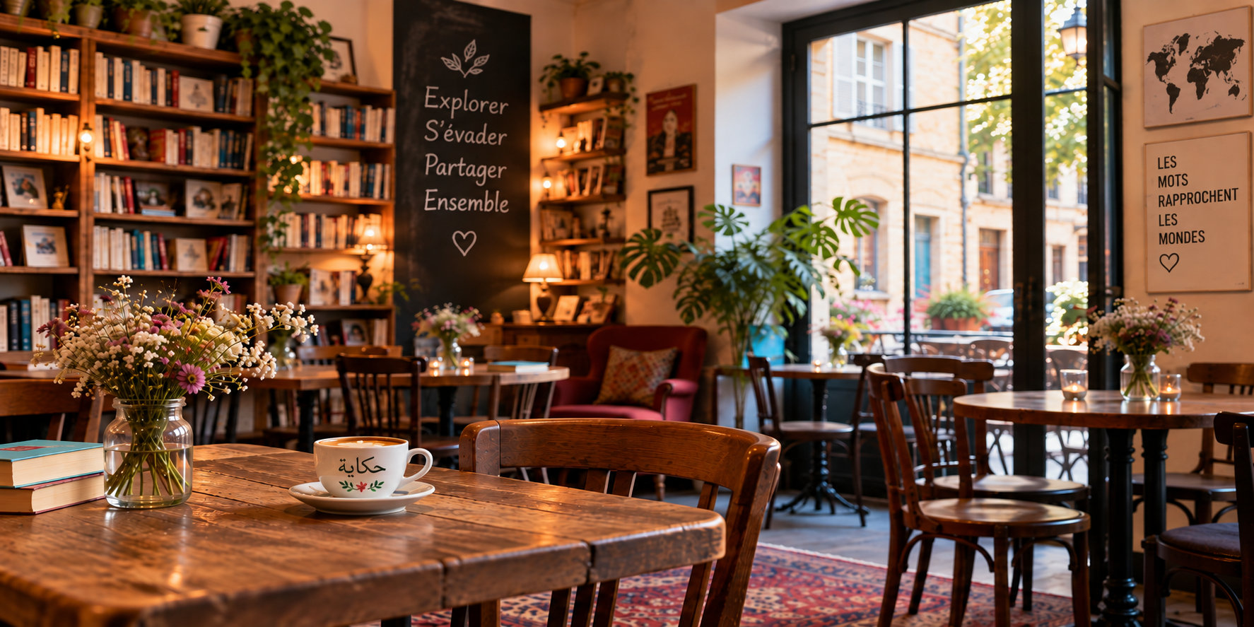 Le Café des Mots — Histoire savoirs et cultures: Tout un monde arabe a reconter.